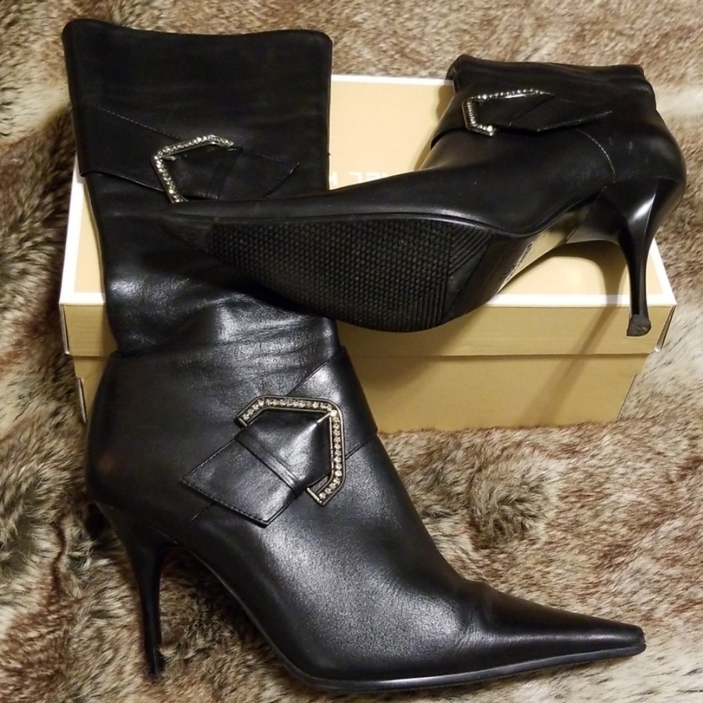 Black boots